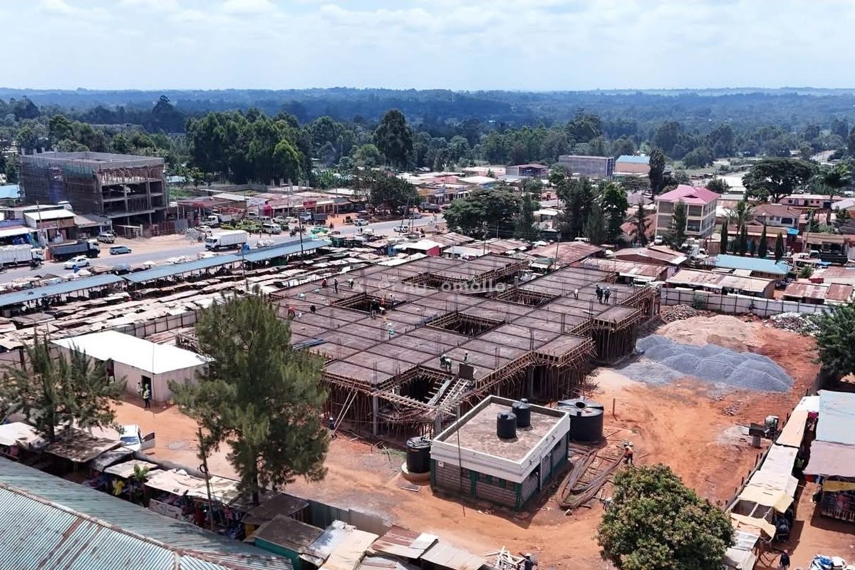 Kiminini Centre Market Takes Shape as a Modern Trading Hub